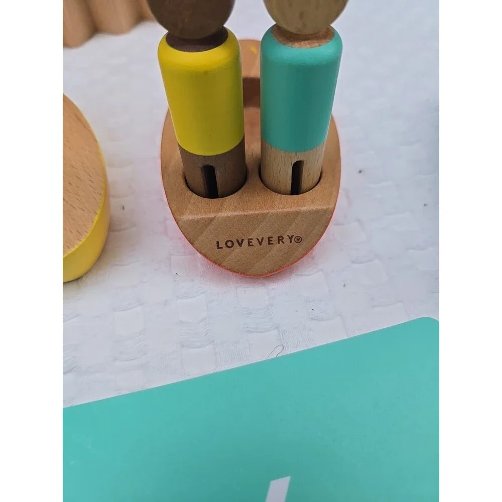 Lovevery Wooden Montessori Toy Lot Counting Sorting Fine Motor Baby Toddler Set